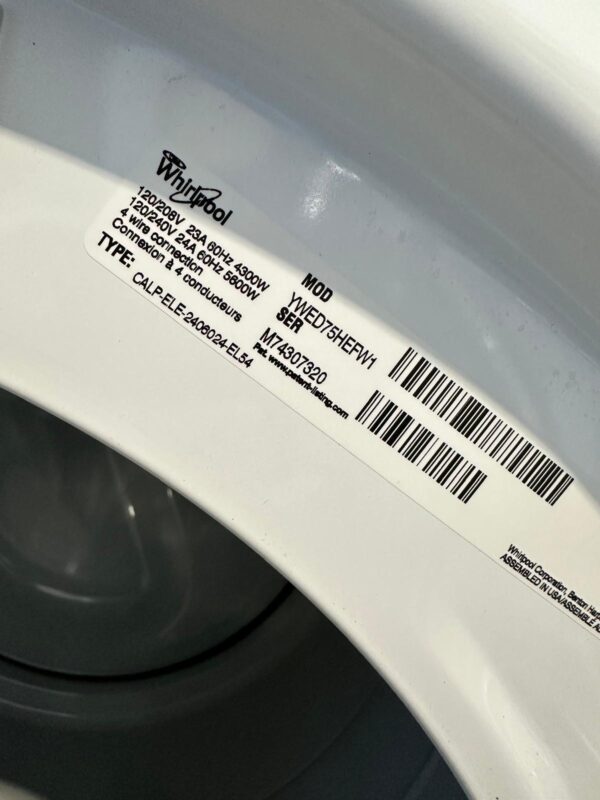Whirlpool Washer & Dryer Set - Image 5