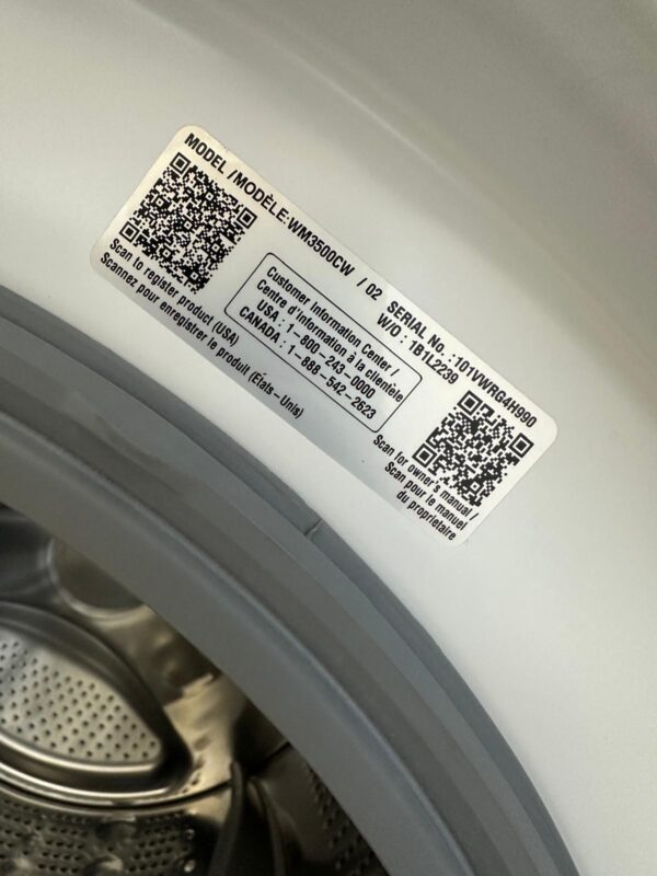 LG Washer - Image 2