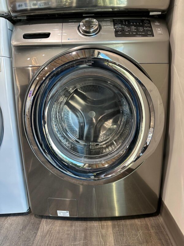 Samsung Washer & Dryer Set Stacked - Image 6