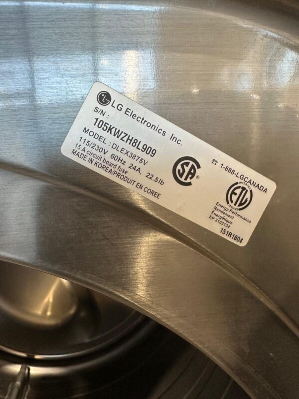 LG Washer & Dryer Set - Image 6