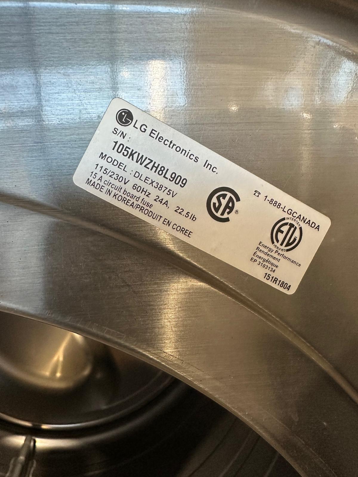 LG Washer & Dryer Set - Image 6