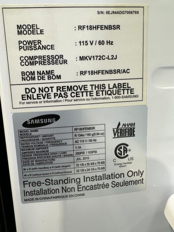 Samsung Refrigerator - Image 5