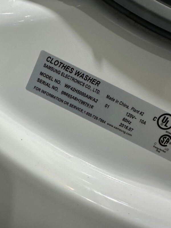 Samsung Washer - Image 5