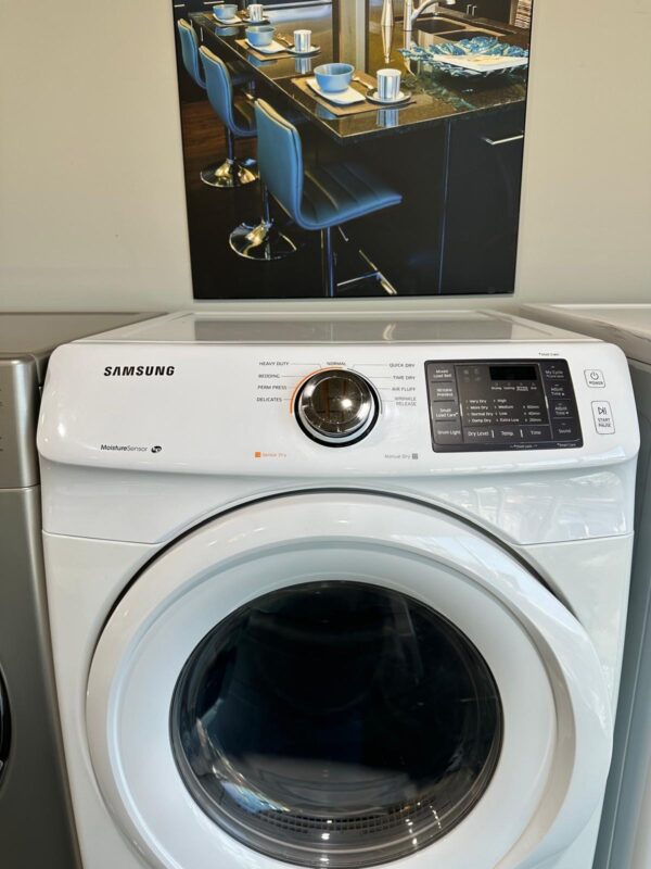 Samsung Washer & Dryer Set Stacked - Image 9