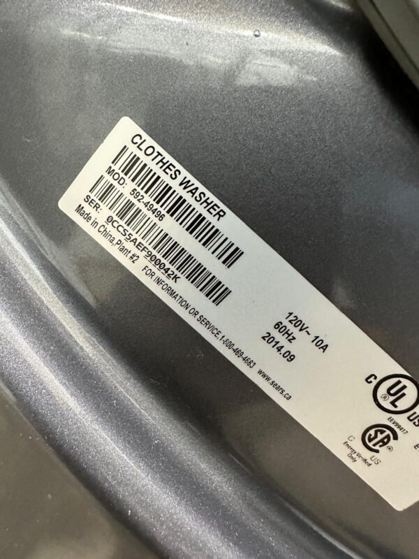 Kenmore Washer - Image 5