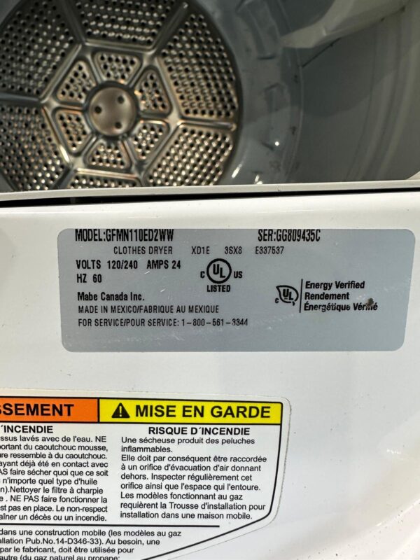 GE Washer & Dryer Set - Image 7